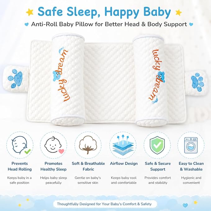 Adjustable Baby Head Support Pillow