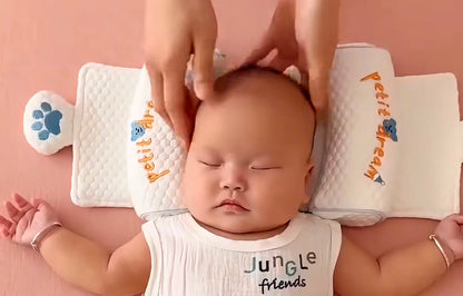 Baby Head Shaping Pillow – Soft & Ergonomic Head & Neck Support