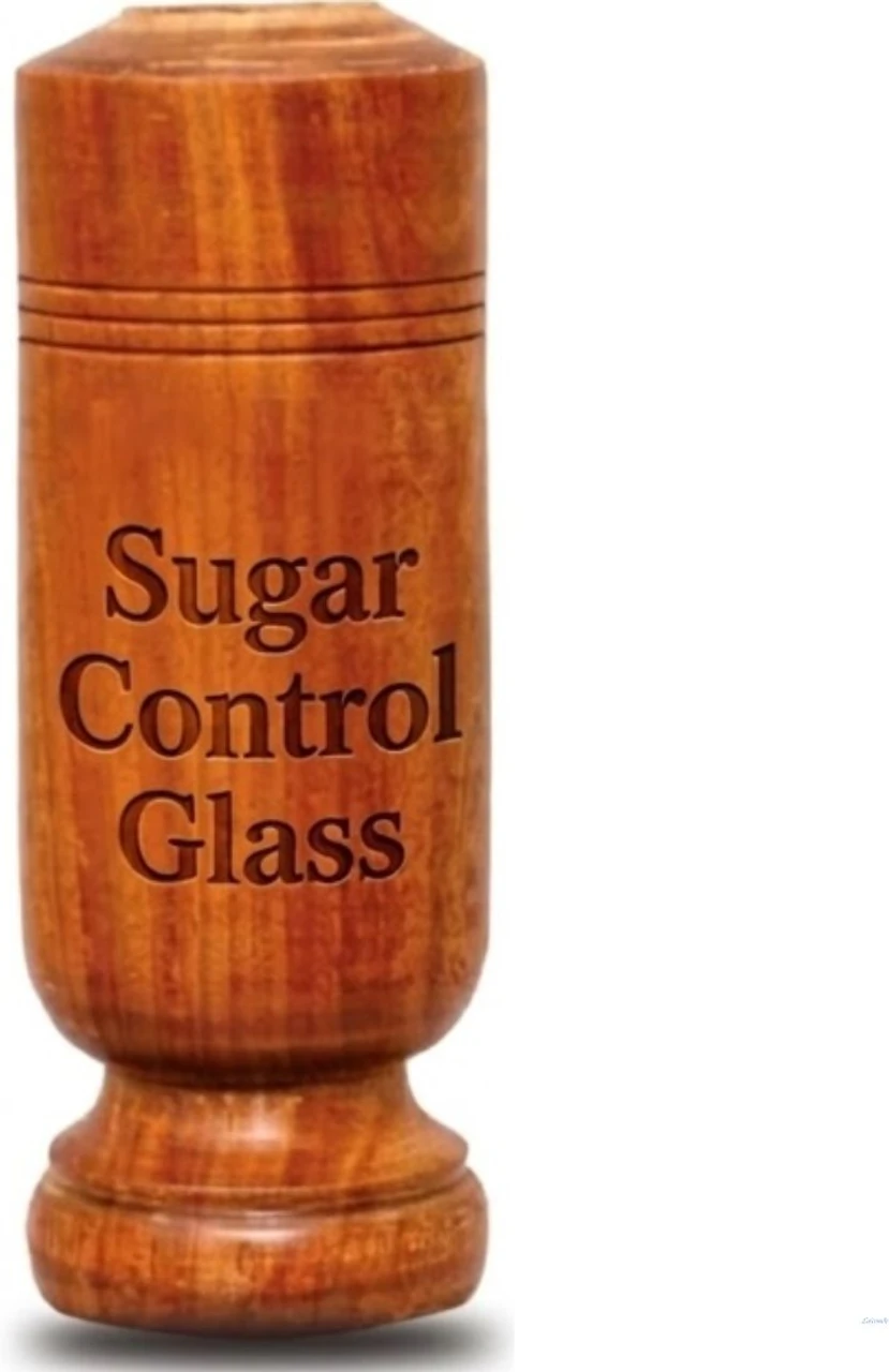 🍃 Sugar Control Ka Desi Formula – Wooden Tumbler Glass!