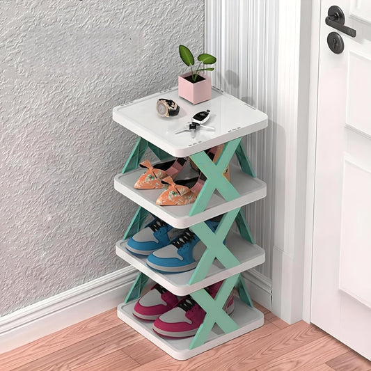 Shoes Rack For Home Plastic, Adjustable Shoe Stand